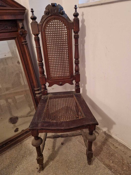 Mobila veche lemn masiv aprox. 1900–1920 (Brasov)