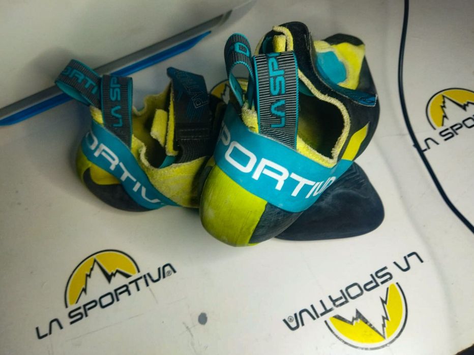 Papuci de cățărări la sportiva pithon apple green/Tropic