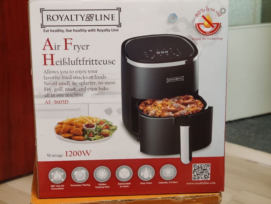 Friteuza cu aer cald