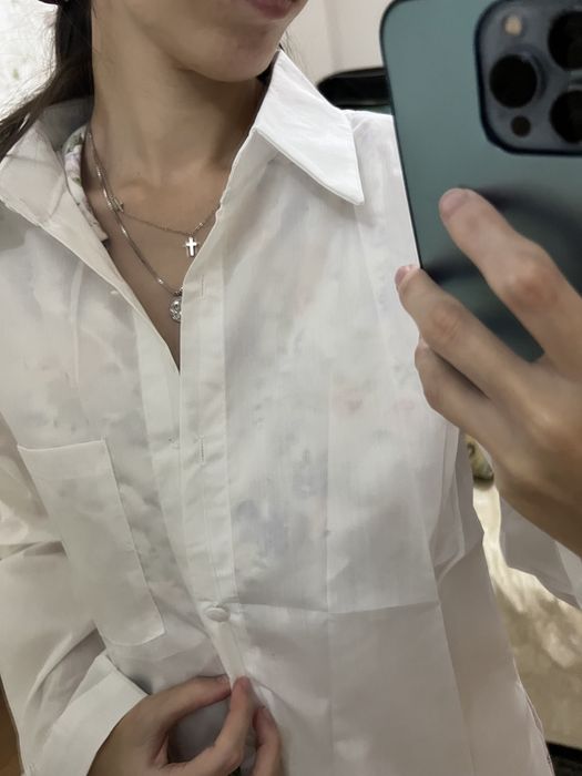 Продам белую рубашку