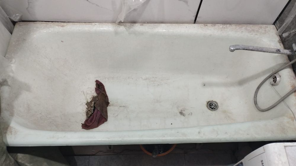 Чугунная ванна даром