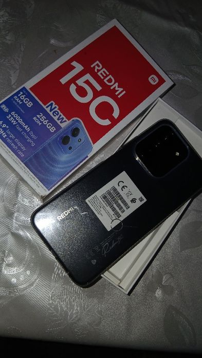 Redmi 15 X 256 xotira Kafolati bilan