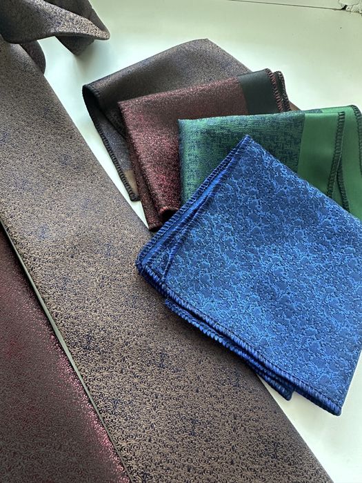 Новые галстуки + платок / Качество топ