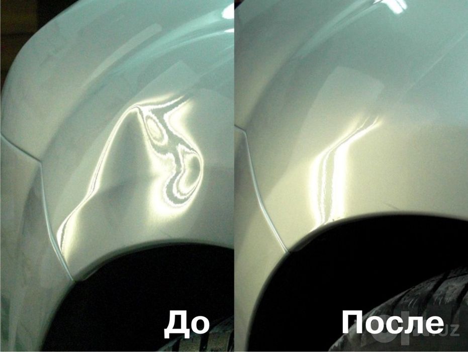 Ремонт вмятин без покраски