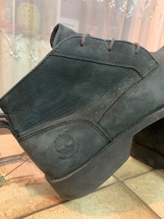 Ghete Timberland piele