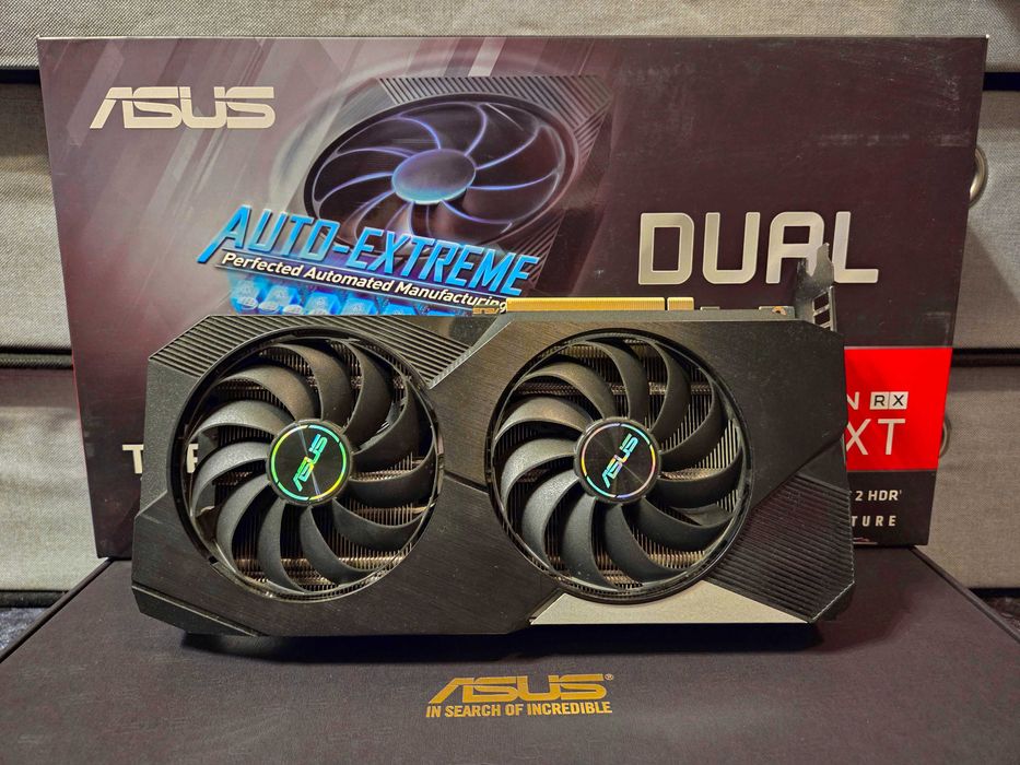 NVIDIA RTX 3060 Ti ASUS Dual 8GB GDDR6 placa video gaming DLSS RTX