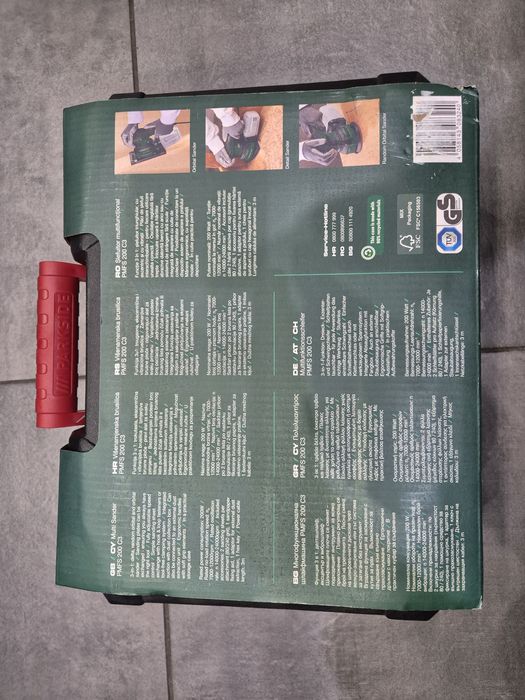 Виброшлайф Parkside