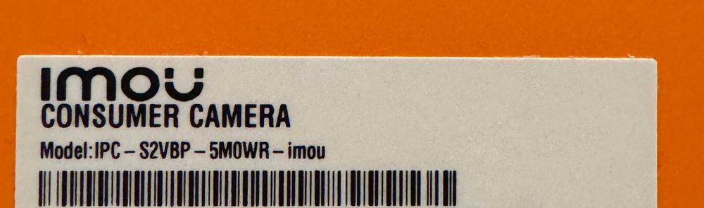 Камера за наблюдение Wireless IMOU VT Pro IPC-S2VBP-5M0WR НОВА