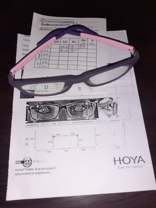 Детски диоптрични очила