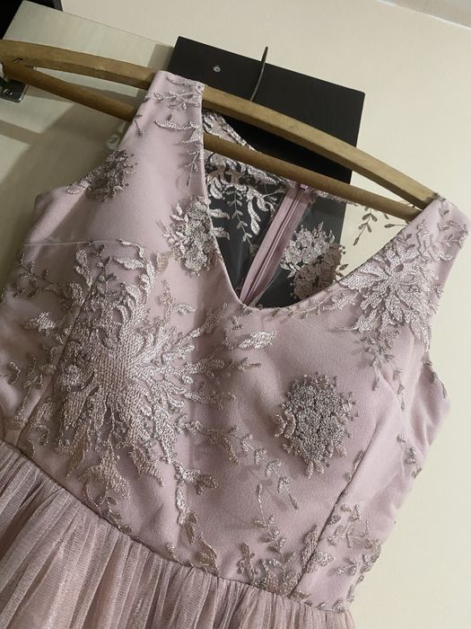 Rochita ocazie roz pudra