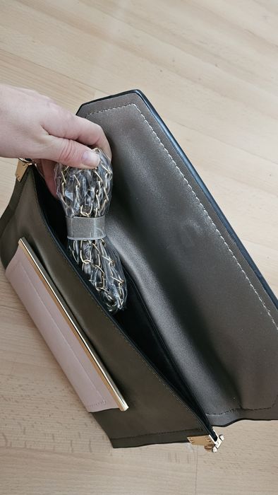 Нов клъч кафяво с розово