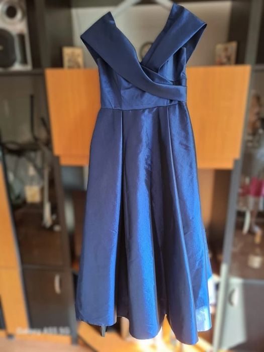Rochie de ocazie albastra. Livrare in tara