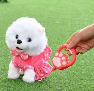 Интерактивно забавно сладко лаещо и ходещо куче Померан