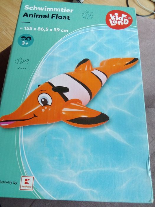 Надуваема  риба с дръжки