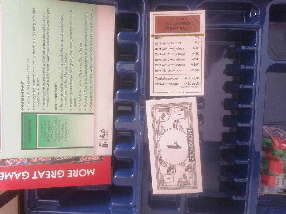 Monopoly fast and furious