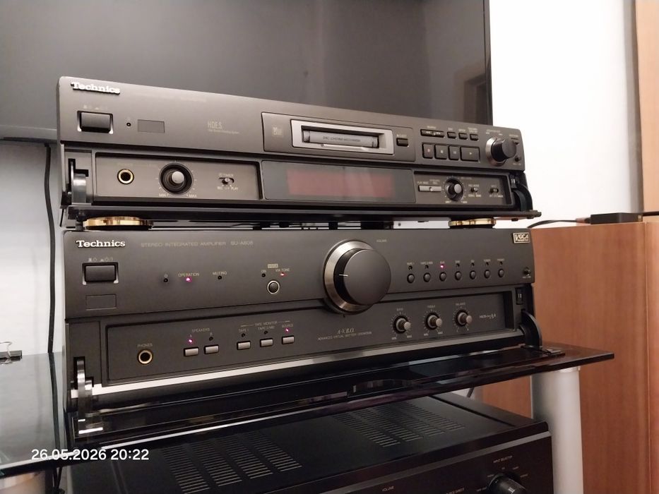Technics Hi-Fi усилитель MD проигрыватель