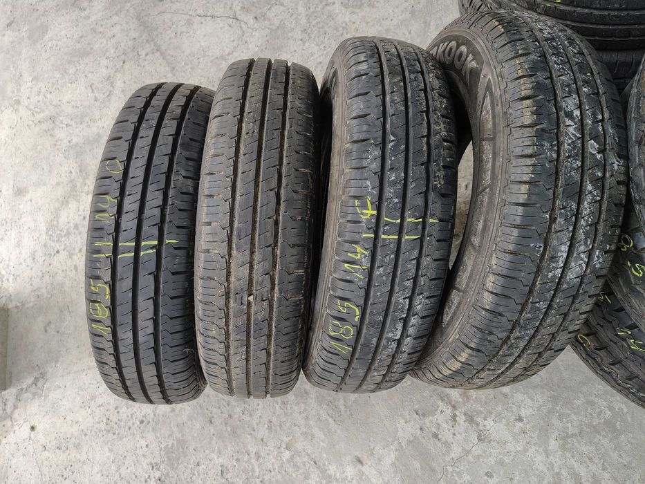 4бр.летни гуми HANKOOK 185 80 14 DOT18 цена за брой