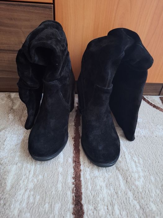 Дамски ботуши Дарис естествена кожа