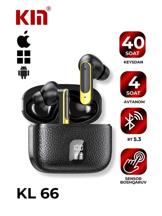 Kin Bluetooth quloqchinlar — sport va TWS seriyasi