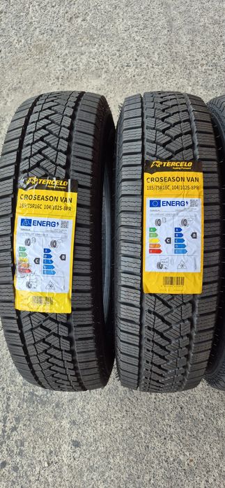 4 anvelope M+S noi Tercelo 185/75/16C,dot 2026.Pretul este pe bucata.