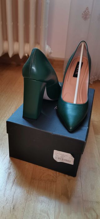 Pantofi Musette verzi, mărimea 39