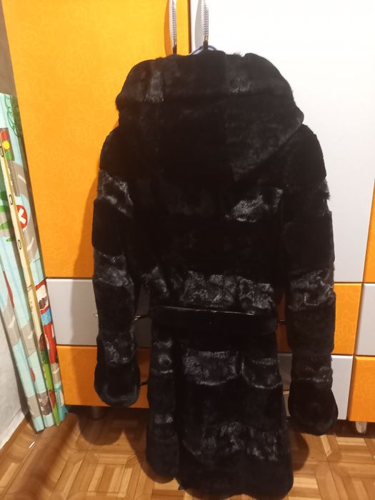 Шуба норка мутон