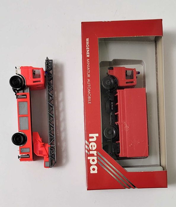 masinute machete camioane Roman Diesel pompieri Herpa 1:87 diorama H0