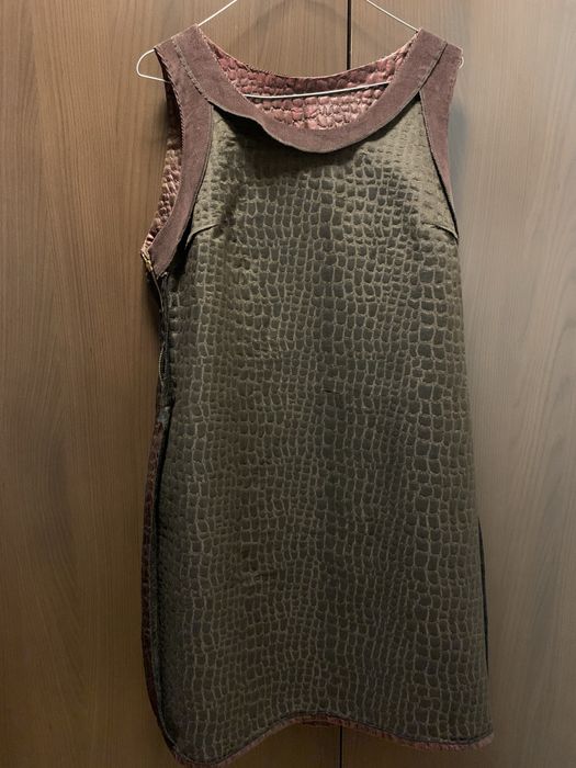 Sarafan nou,imitatie piele captusit,Mar M