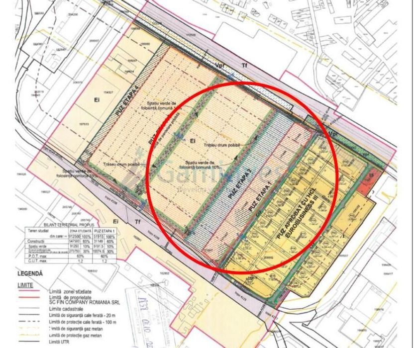 Teren industrial/servicii de vanzare, Oradea, Bihor, Gaminvest, V3686