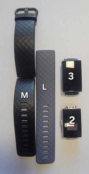 FITBIT Charge 3 and 2