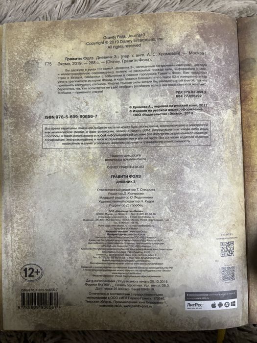 Книга Гравити Фолз,Дневник 3