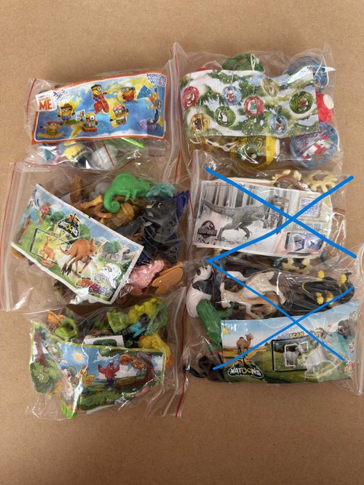 Играчки от яйца Киндер / Kinder