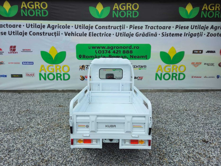 Tricicleta electrica KUBA E-KAMYONET cu cabina 25 KM/H