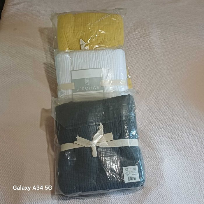 Ликвидация ! Муселин,  лукс клас кувертюра, завивка за легло