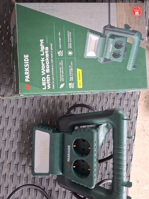 Lampa proiector led cu priză