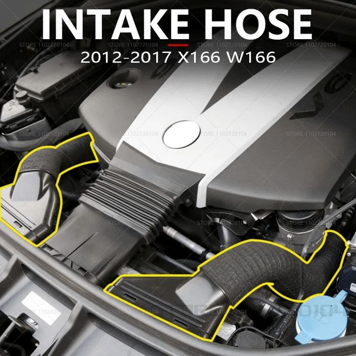 Въздуховоди за Mercedes ML350 GLS350 GL350 W166 X166 C292 monto.bg