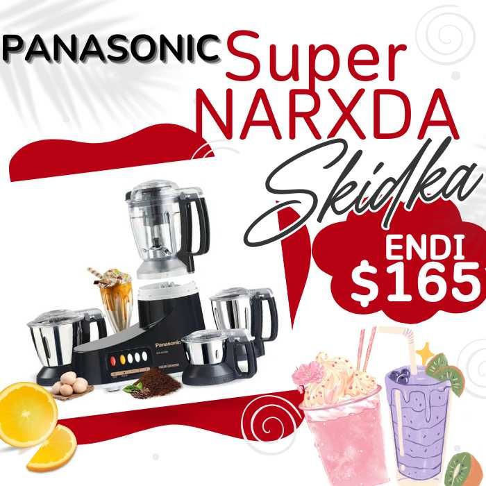 Panasonic Blender Kofemolka choper mixer 4v1