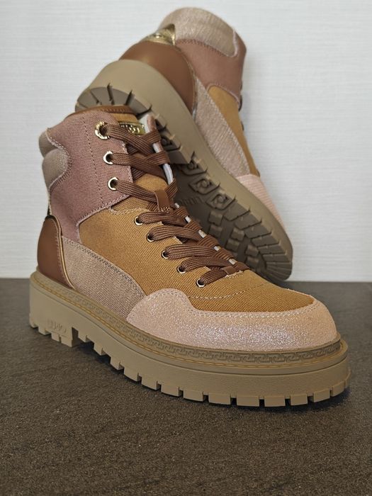 Ghete Bocanci Liu Jo Rumi 07 originale piele naturala pânză