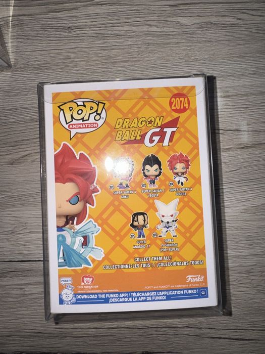 Super Sayian 4 Gogeta chase funko