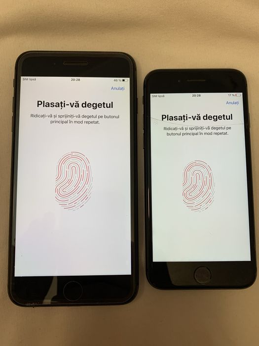 Iph.8.plus 256.gb. Iph.8 negru baterie 77%