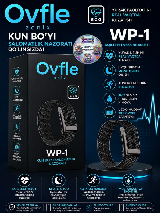 Ovfle smart braslet whoop bilan 1ga1