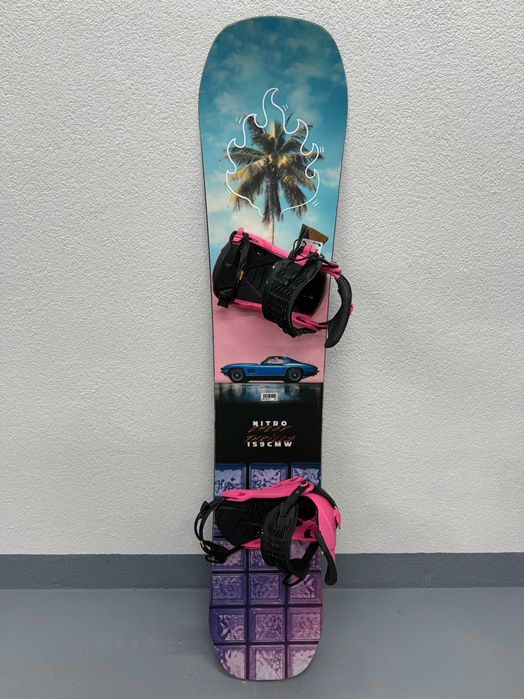 placa snowboard nitro cheap thrills wide L159cm