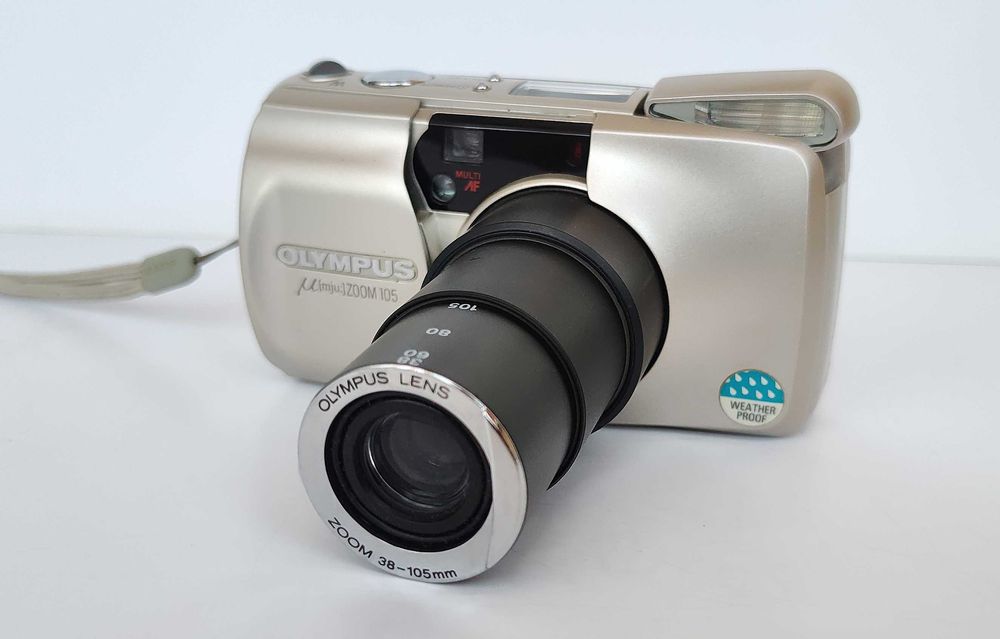 Филмов апарат Olympus Mju Zoom 105 - All-Weather - в отлично състояние