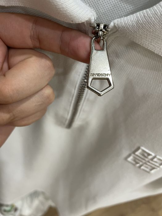 Поло оригинал Givenchy polo quarter zip logo