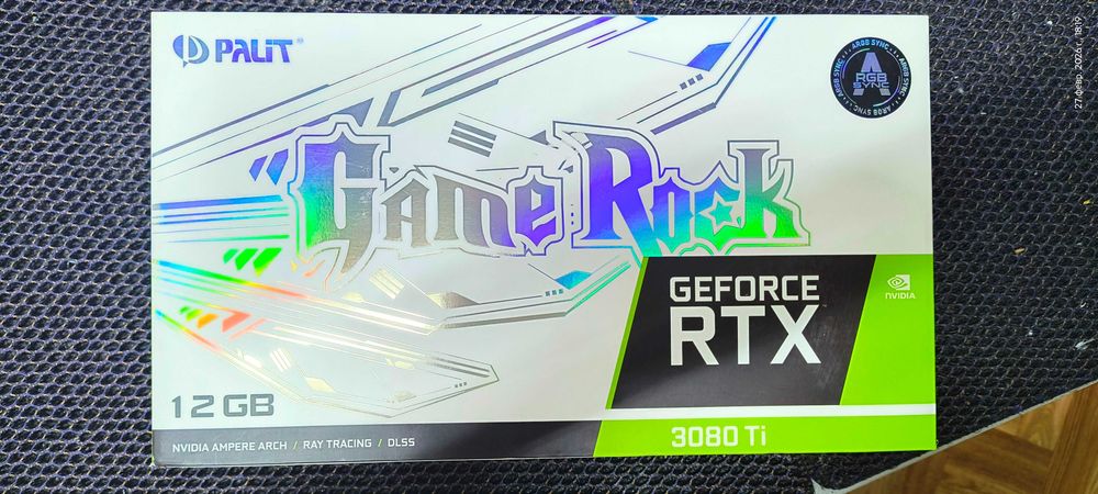 Видеокарта Palit RTX 3080 Ti GAMEROCK 12GB 384bit