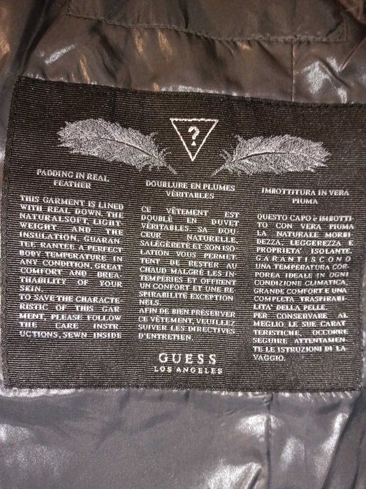 Дамско пухено яке Гес