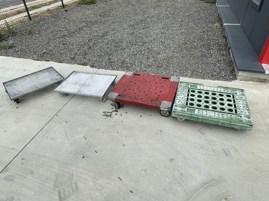 Cărucioare industriale transport marfă max 500kg