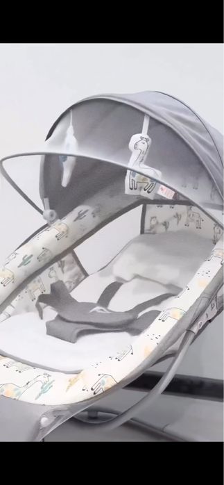 Шезлонг качеля. С рождения до 3х лет.