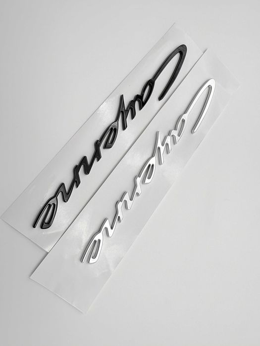 Emblema Compatibila PORSCHE Cayenne 2023 facelift spate negru