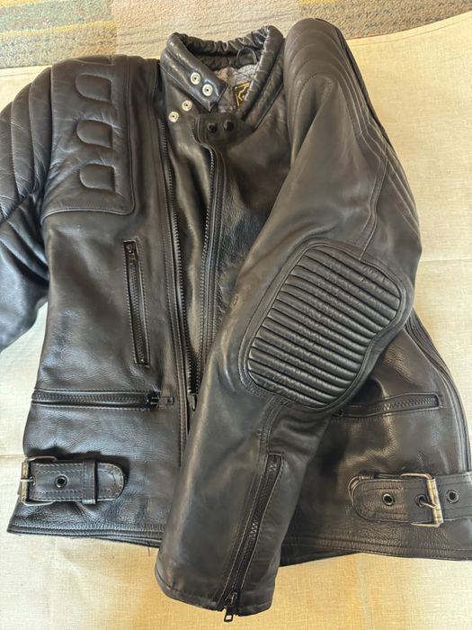 Geaca din piele naturala motor
